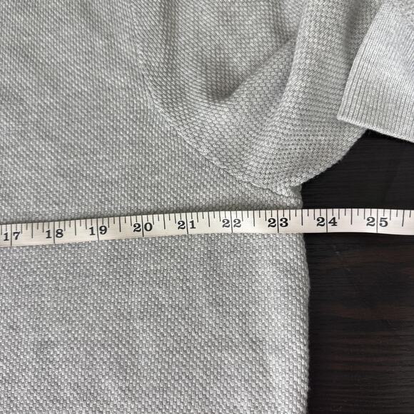 Goodfellow & Co Sweater Mens XL Crewneck Textured Pullover Heather Gray NEW - Picture 7 of 9